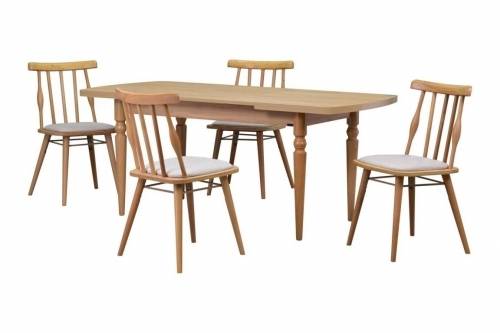 Soma Sandalye Turna Mutfak Masası 80x140 